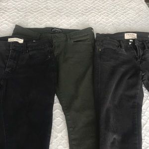 Frame, Zara , Bullhead Skinny Jeans